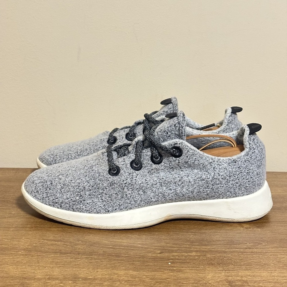 Allbirds Wool Runners Women's 10 Grey Merino Comfort Athletic Gym Workout Shoes - Picture 4 of 8